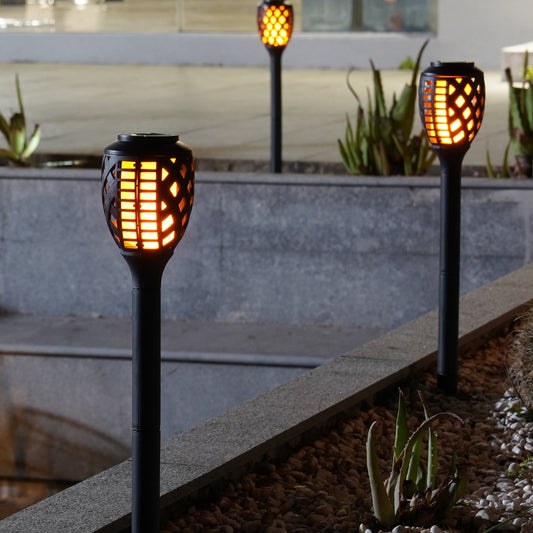 Grand Patio Outdoor LED Solar Landscape Decoration Lighting Lights, Pathway Lights, Pack of 8